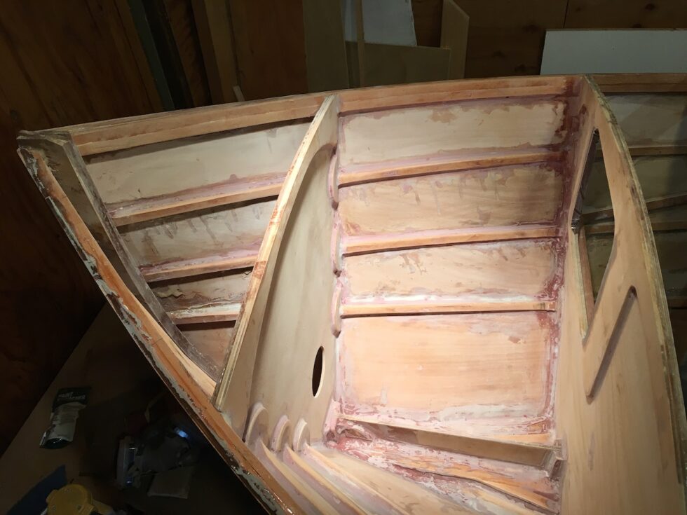 Boatbuilding means working in tiny spaces | Good Wood Boats